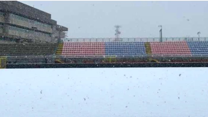 potenza la neve e arrivata si attendono comunicazioni dalla lega