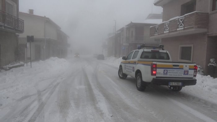 maltempo irpinia divisa e meta tra pioggia e neve