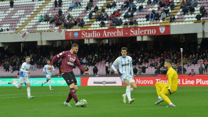 salernitana sassuolo 1 2 cerri felice a meta ora serve entusiasmo