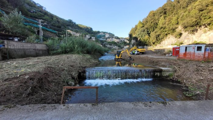 maiori a 70 anni dall alluvione messo in sicurezza il reghinna maior