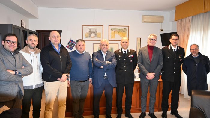 matera in visita al comando provinciale carabinieri