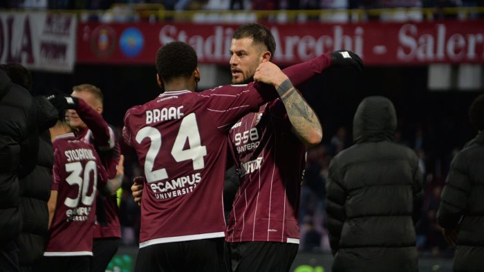 salernitana reggiana 2 1 cerri vittoria della svolta