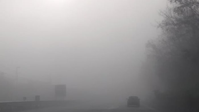 nebbia e gelo bilancio positivo lungo le strade costantemente monitorate