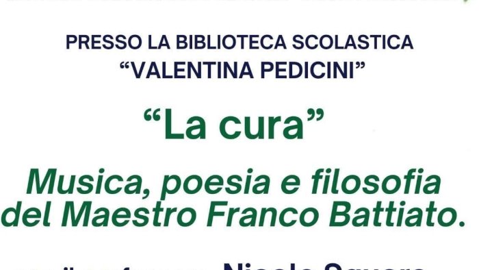 la cura musica poesia e filosofia del maestro franco battiato