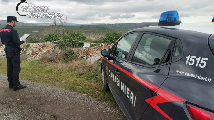 montecalvo irpino gestione illecita di rifiuti i carabinieri denunciano 60enne