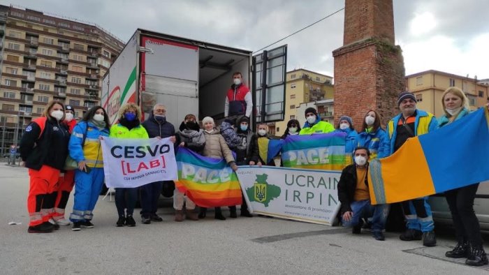 csv irpinia sannio e associazioni uniti contro le guerre a sostegno dell ucraina