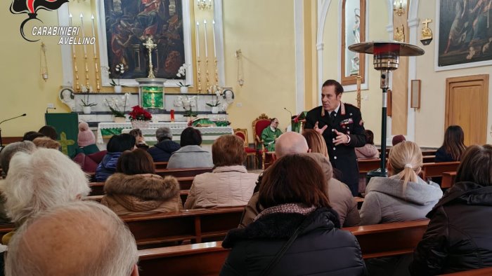 i carabinieri contro le truffe agli anziani continuano le iniziative