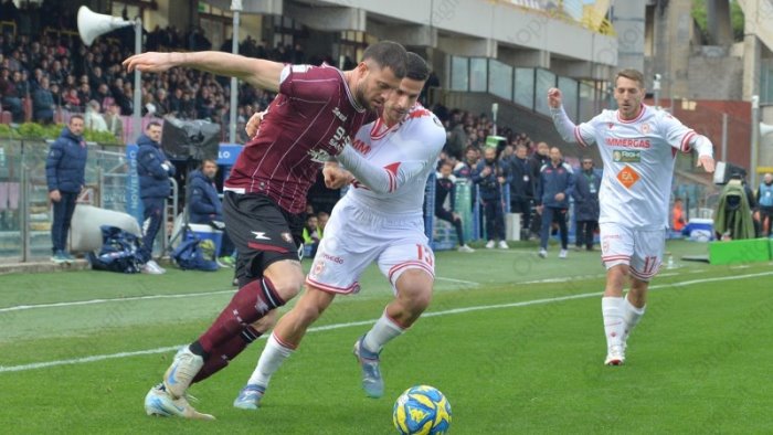 salernitana sospiro di sollievo per pisa cerri rientra in gruppo