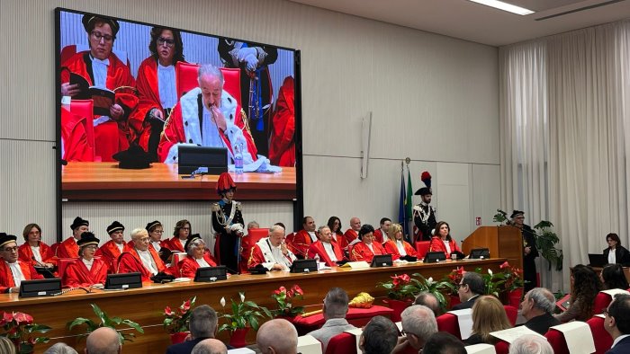 anno giudiziario a salerno protesta anm riforma crea squilibri