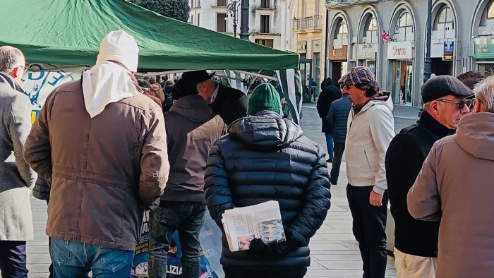 lega a sostegno delle forze dell ordine mobilitazione ad avellino e calitri