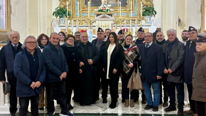 a montesarchio commemorazione in onore dei carabinieri deceduti