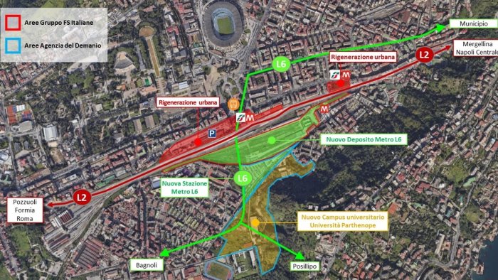 campi flegrei potenziamento infrastrutturale e rigenerazione urbana