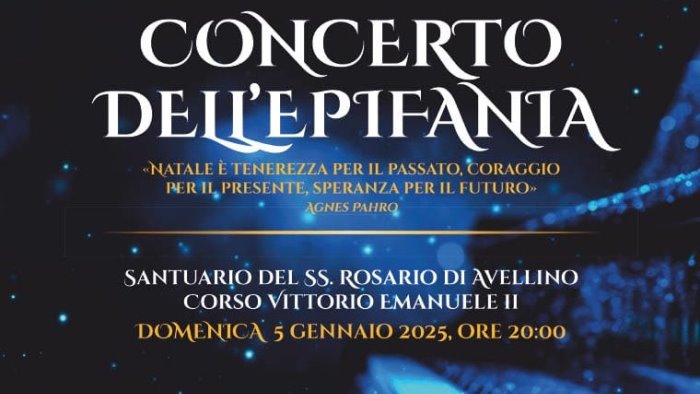 avellino hirpini cantores protagonisti del concerto dell epifania