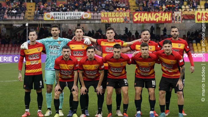 benevento stamani in campo domani riposo