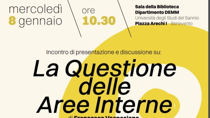 la questione delle aree interne incontro all universita del sannio