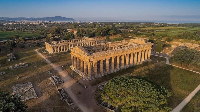 micro movimenti rilevati dai sensori sul tempio di nettuno