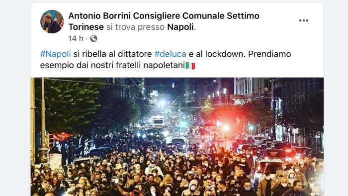 la guerriglia a napoli come esempio per consigliere piemontese