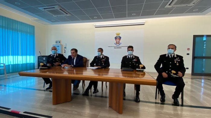 la mano dei clan napoletani sul salernitano il blitz dei carabinieri