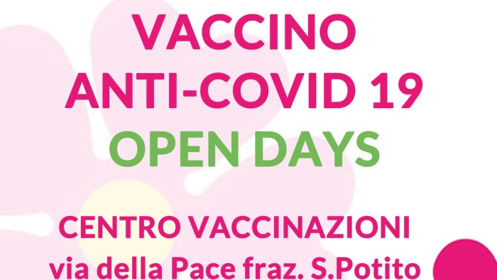 roccapiemonte lotta al covid open days vaccinali il 13 e il 18 ottobre