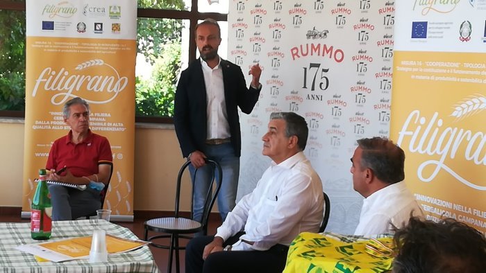 filiera pasta 100 sannita coldiretti e rummo presentano le nuove sfide