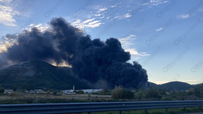 incendio airola scuole chiuse e nuovi controlli