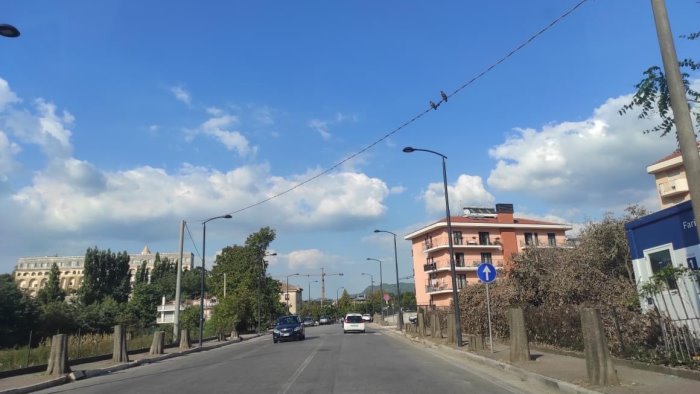 baronissi viale aldo moro al via i lavori di riqualificazione e restyling