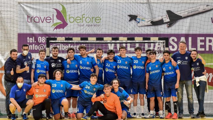 pallamano genea lanzara ancora campione interregionale under 19