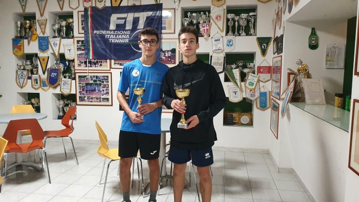 tennis tc 2002 benevento ottimi risultati nel circuito giovanile campano