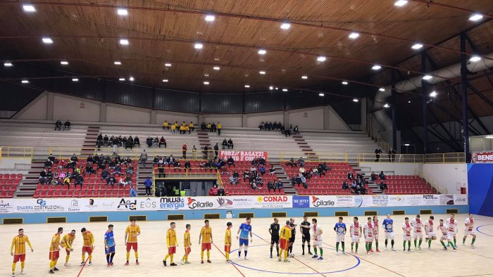 calcio a 5 a2 primo successo per il sala consilina