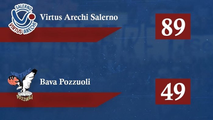 il derby e della virtus arechi salerno 40 su pozzuoli 89 49