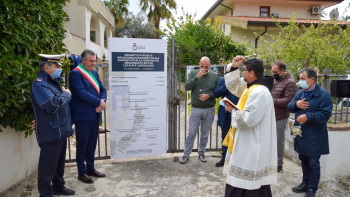 capaccio al via i lavori per il riuso di un locale confiscato alla criminalita