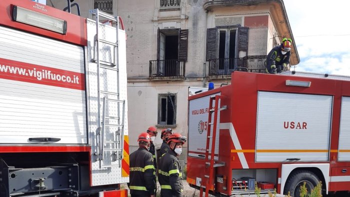 al via nel sannio la maxi esercitazione dei vigili del fuoco ecco le prime foto