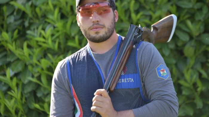 tiro a volo cassandro sul podio alla president cup