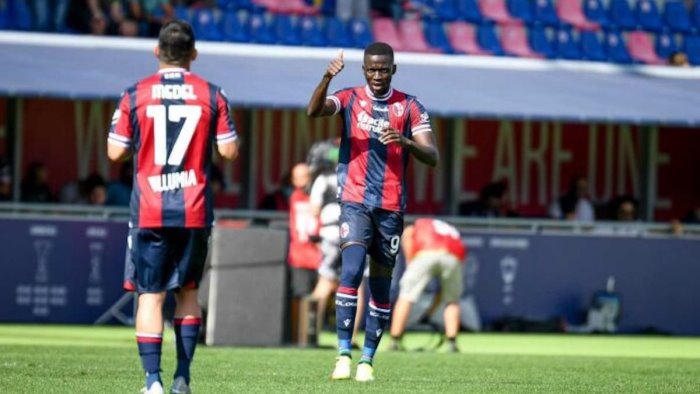 bologna travolgente al dall ara lazio battuta 3 0