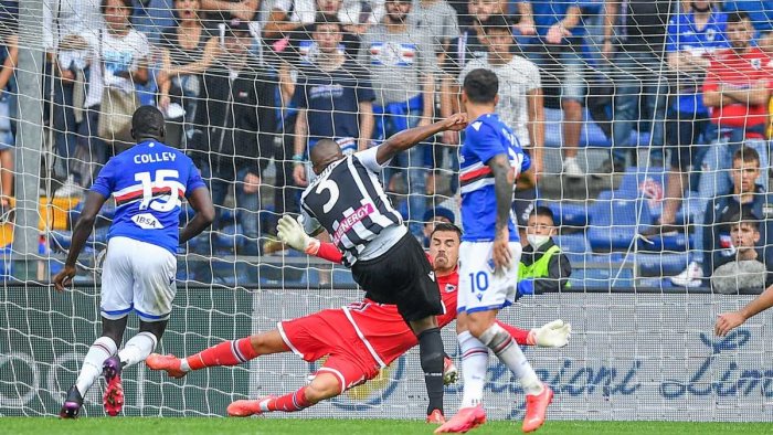 spettacolo gol ed emozioni sampdoria udinese finisce 3 3