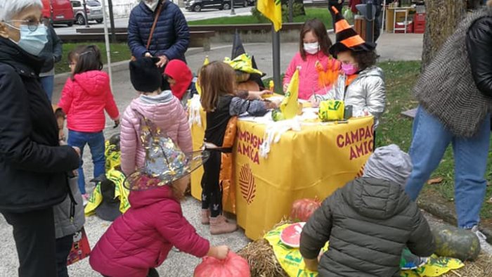 baronissi zucche in festa al mercato di campagna amica