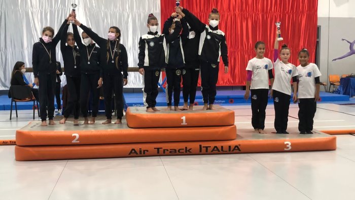 ginnastica salerno vince e vola alla nazionale di squadra allieve gold