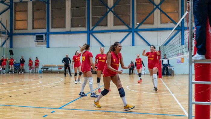 volley b2 super accademia pontecagnano battuto 3 1