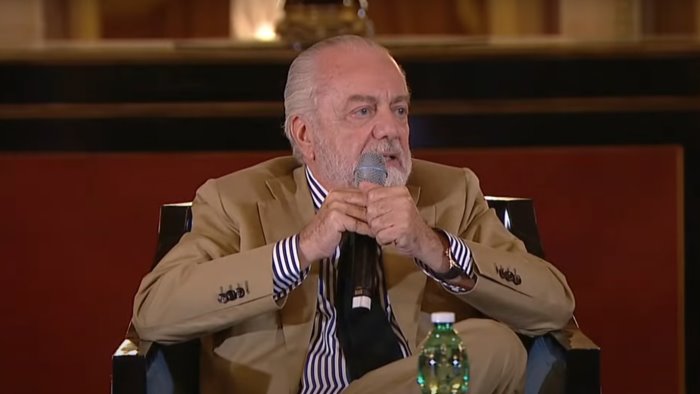 napoli de laurentiis 7 su 7 una grande soddisfazione