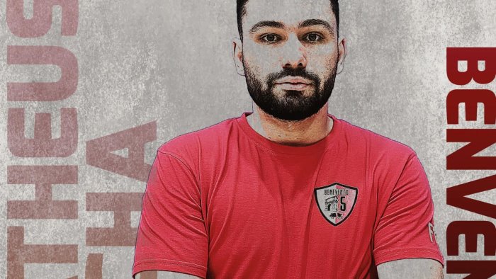 benevento 5 arriva l estremo difensore matheus dias rocha