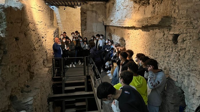 visita di studio alla rocca dei rettori degli studenti dell alberti