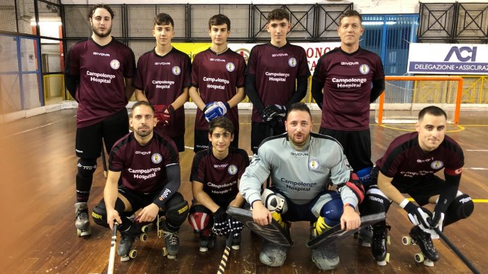 hockey su pista la roller salerno torna in a2 oggi esordio in coppa a matera