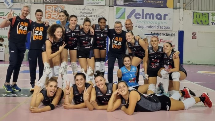 volley b1 la luvo barattoli arzano soffre ma vince al tie break a marsala