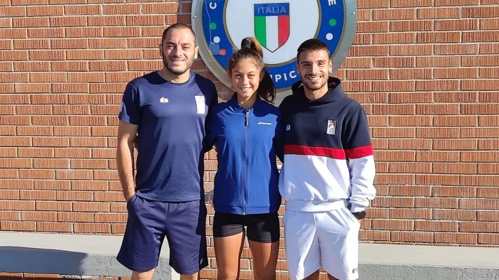 tennis grande esperienza per la zocco al raduno nazionale under 15