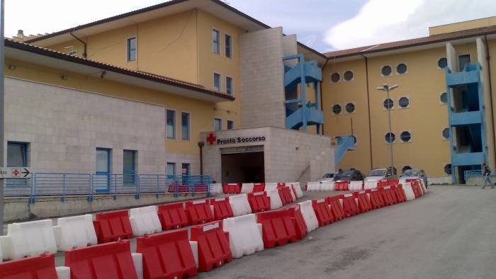 lavori del pronto soccorso al palo controvento basta beghe politiche