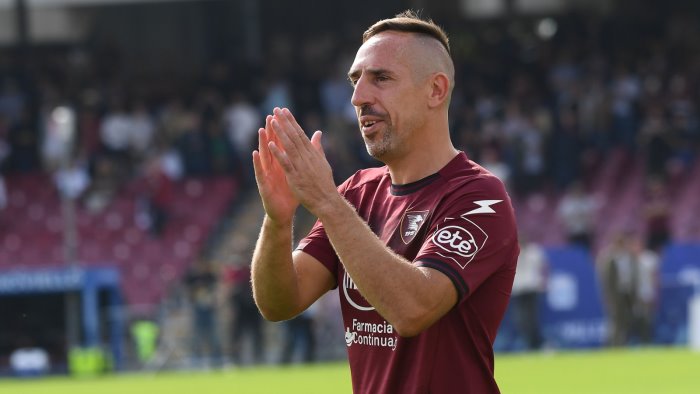 ritiro ribery arechi in festa per il francese grazie frero campione vero