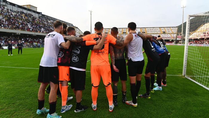 salernitana spezia 1 0 la fotogallery del match