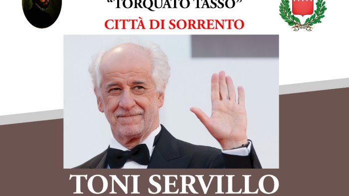 sorrento a toni servillo il premio internazionale torquato tasso 2022