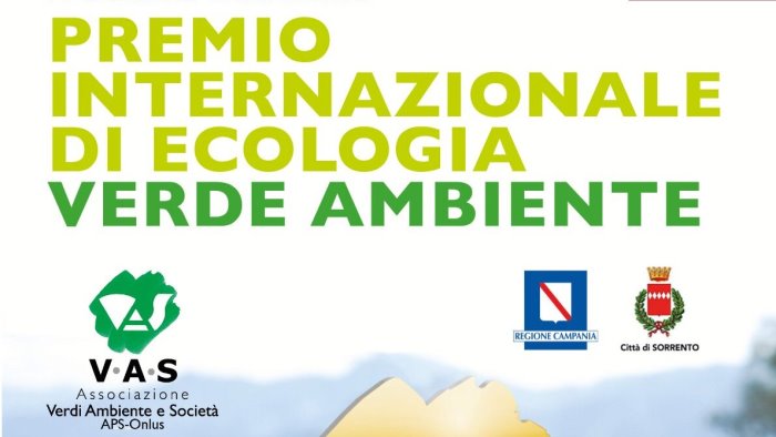 a sorrento la 10ma edizione del premio onternazionale ecologia verde ambiente