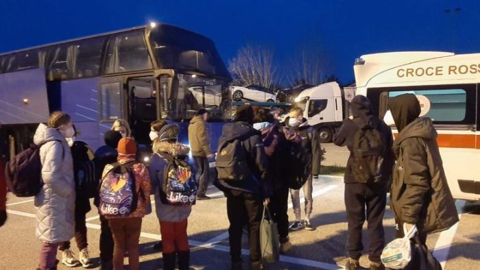 castellabate tornano in ucraina i nove ragazzini arrivati lo scorso marzo